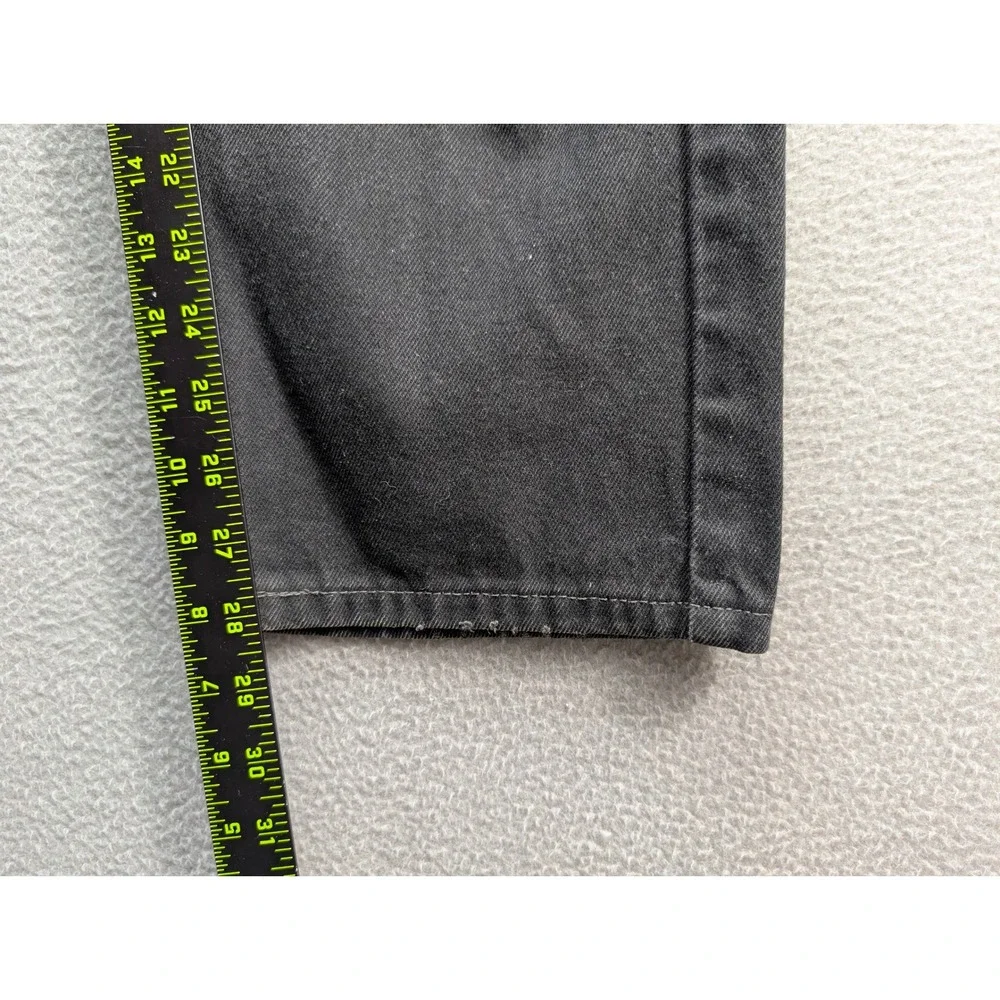 Levi's 501 Original Fit Denim Jeans Men's 33x30 Black Button‎ Fly Straight Leg